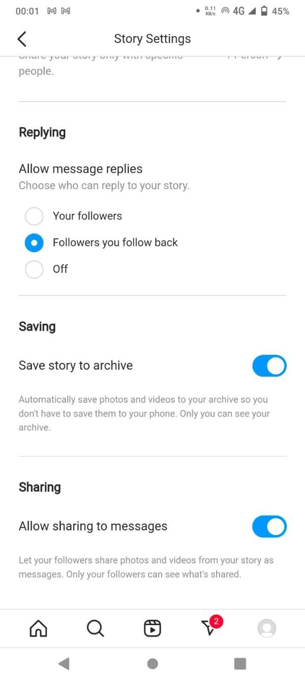 Can't Share Post To Story Instagram