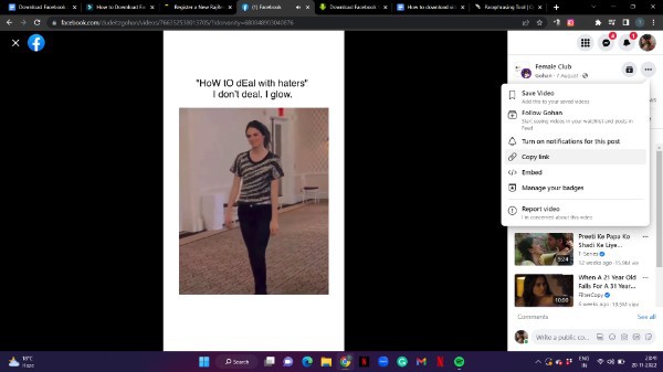 Download Facebook Group Videos