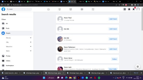 Facebook Search By Name And Location