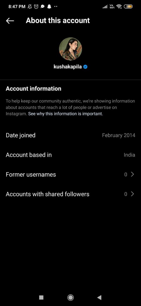 Find Instagram User Information