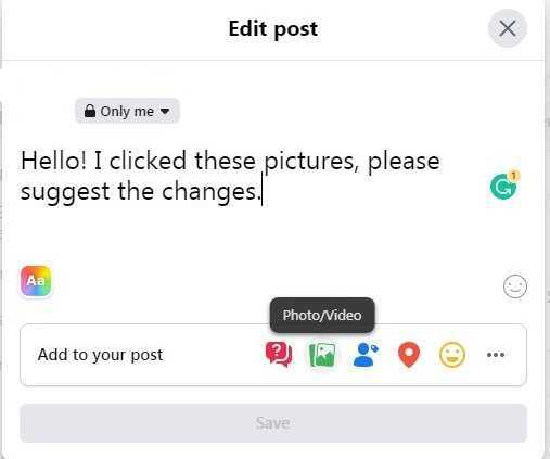 How Do I Add Photos To An Existing Post On Facebook Page