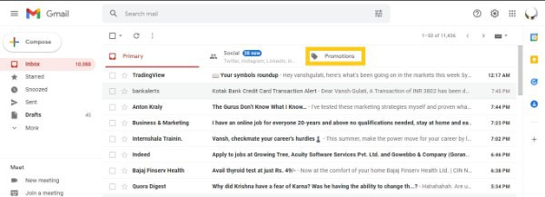 How Do I Get My Emails To The Primary Tab In Gmail