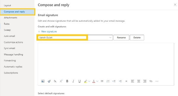 How Do I Make My Signature Automatic In Outlook?