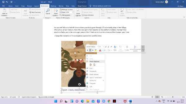 How To Add Caption To Picture In Word