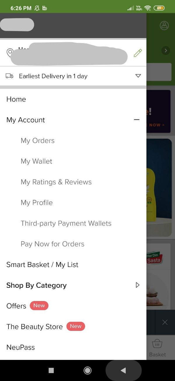 How To Add Gift Card In Bigbasket