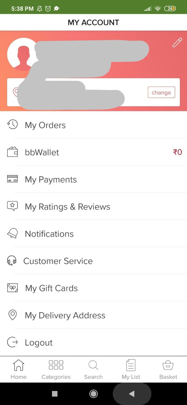 How To Add Gift Card In Bigbasket