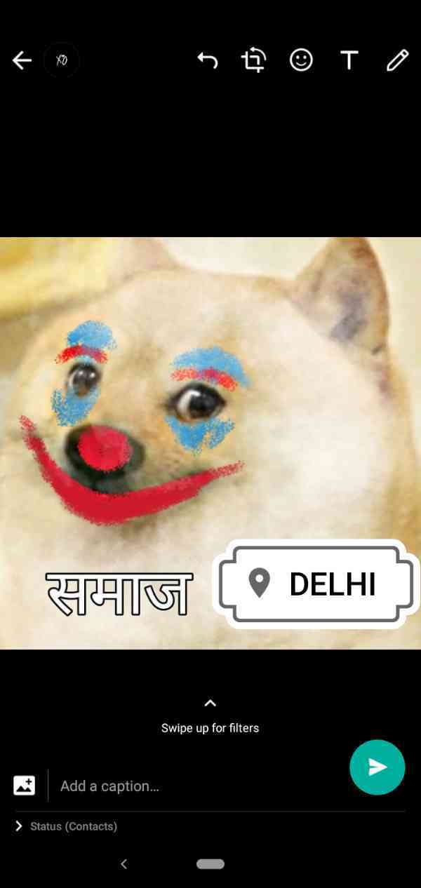 How To Add Location Stickers In WhatsApp Status