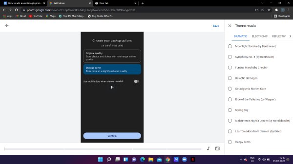 How To Add Music To Google Photos Slideshow