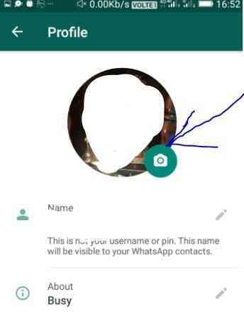 How to add profile picture in WhatsApp group