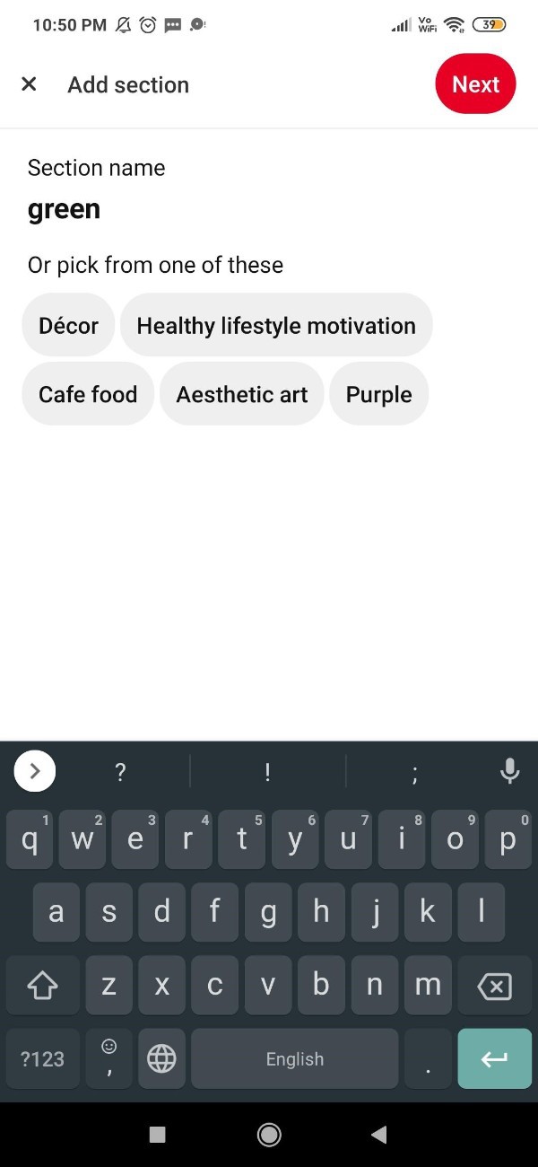 How To Add Sections To Pinterest Boards