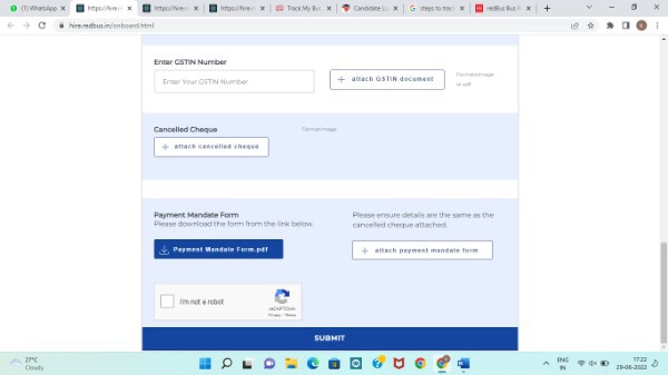 How To Attach My Bus In redBus