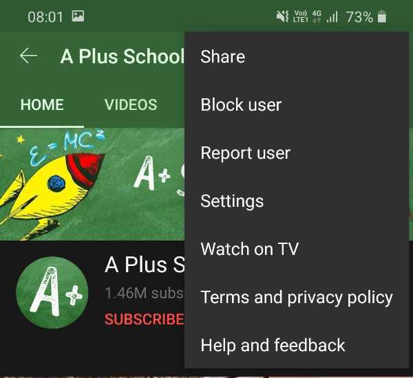 How To Block A Channel On YouTube