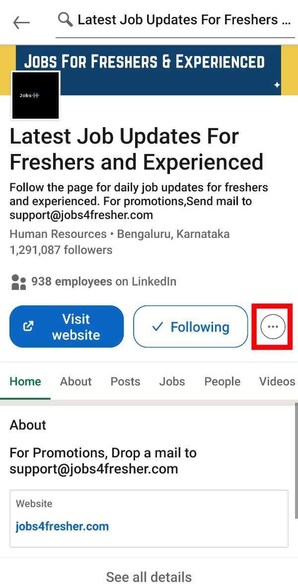 How To Block Companies In LinkedIn
