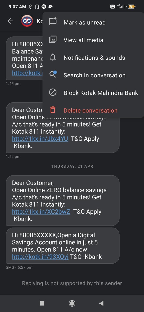 How To Block Messages On Truecaller