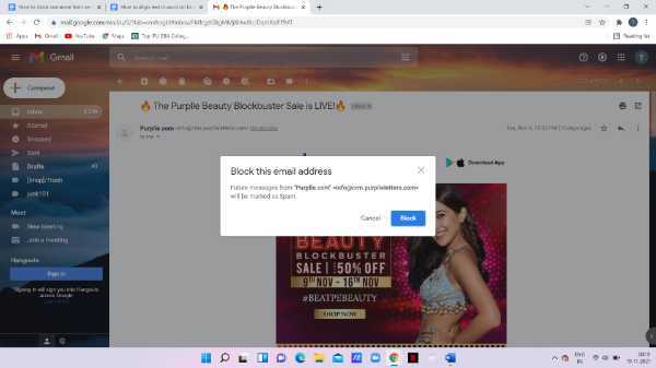 How To Block Someone From Sending You Emails