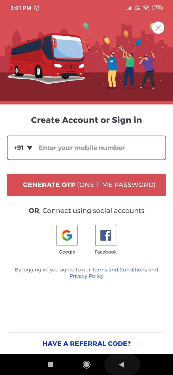 How To Book Bus Ticket In redBus App