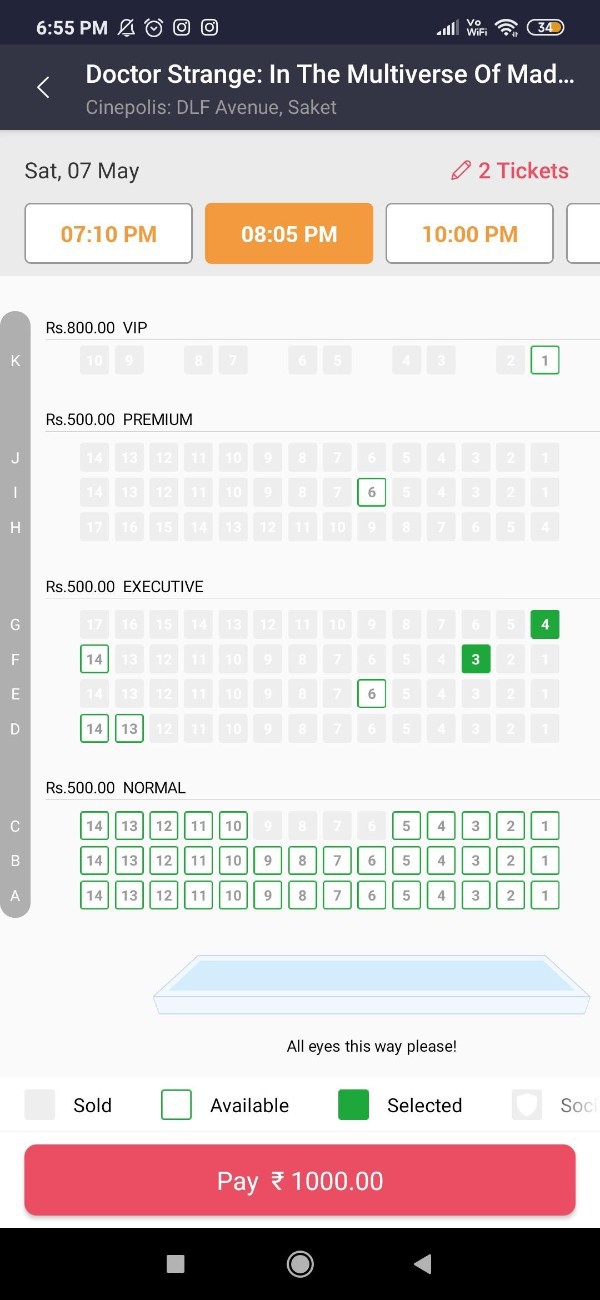 How To Book Movie Tickets In BookMyShow App