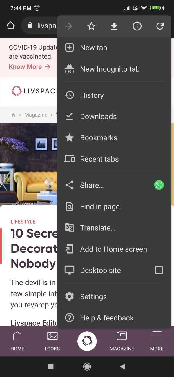 How To Bookmark In Chrome Android