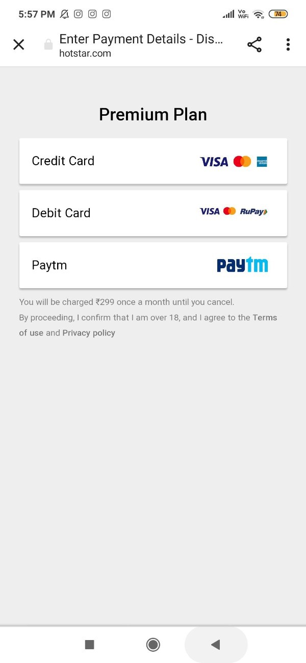 How To Buy Hotstar Premium