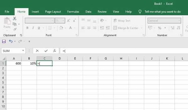 How To Calculate Percentage Of A Number In Excel