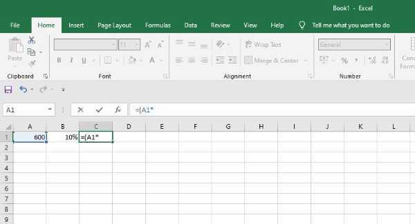 How To Calculate Percentage Of A Number In Excel