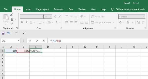 How To Calculate Percentage Of A Number In Excel