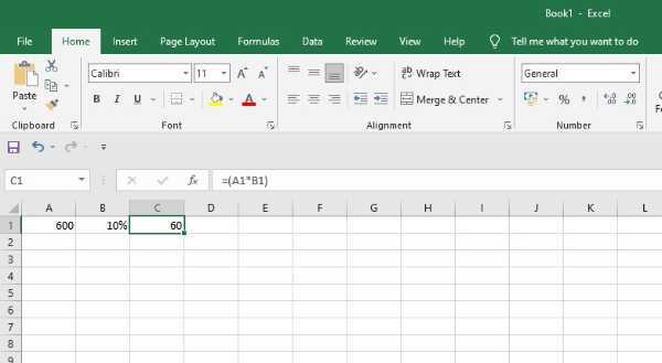 How To Calculate Percentage Of A Number In Excel