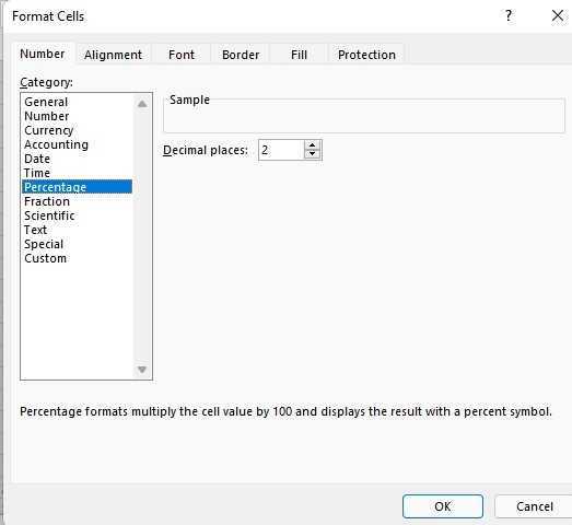 How To Calculate Percentage Of A Number In Excel