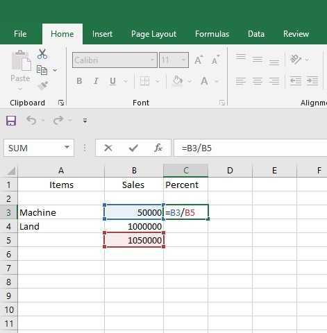 How To Calculate Percentage Of Total Sales In Excel
