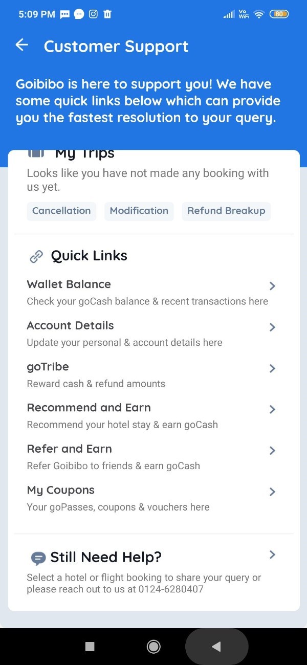 How To Call Goibibo Customer Care