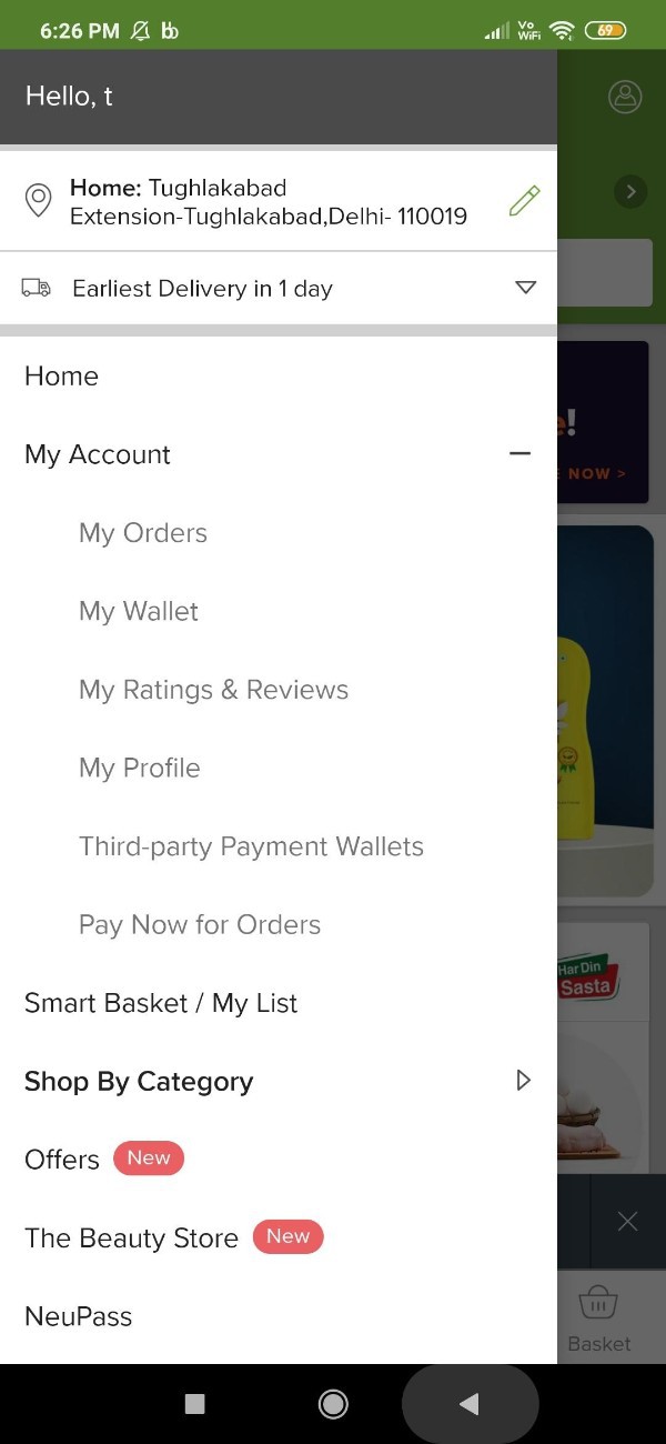 How To Cancel Bigbasket Order
