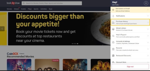 How To Cancel Movie Tickets On BookMyShow