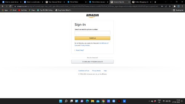 How To Cancel Subscription On Amazon Prime