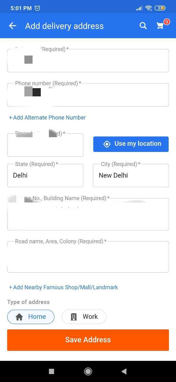 How To Change Address In Flipkart