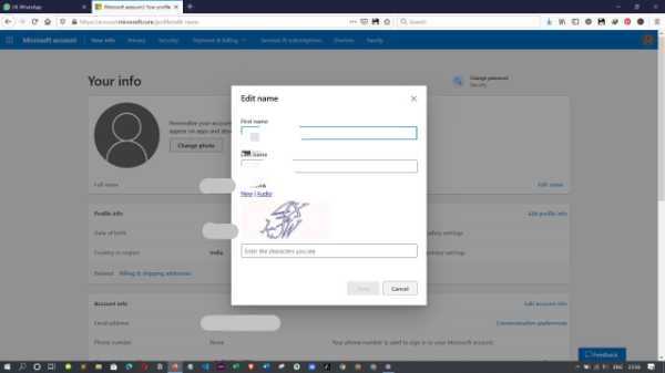 how to change administrator name in windows 10
