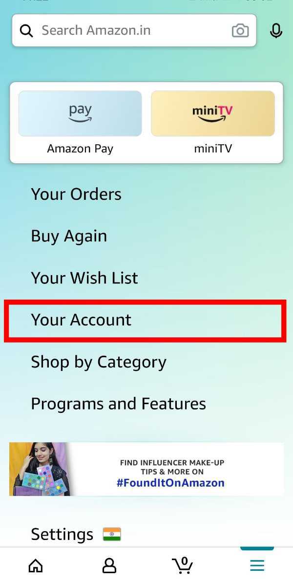 How To Change Amazon Password In App