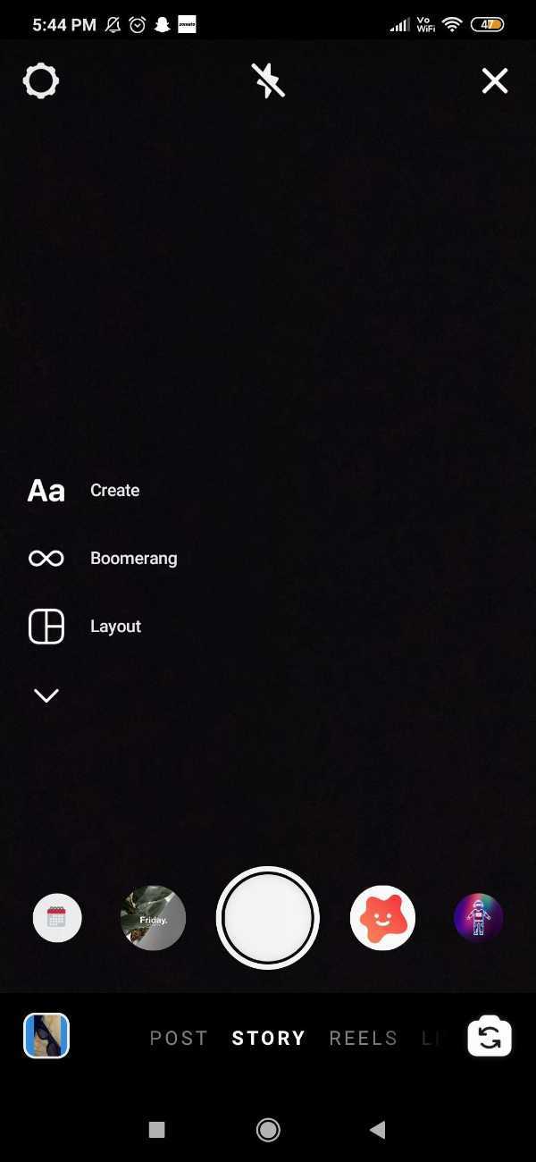 How To Change Background Color On Instagram Story Without Covering Photo