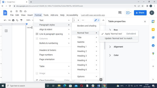 How To Change Default Settings In Google Docs