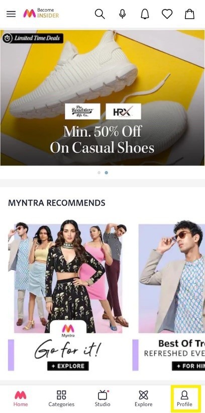 How To Change Delivery Address In Myntra