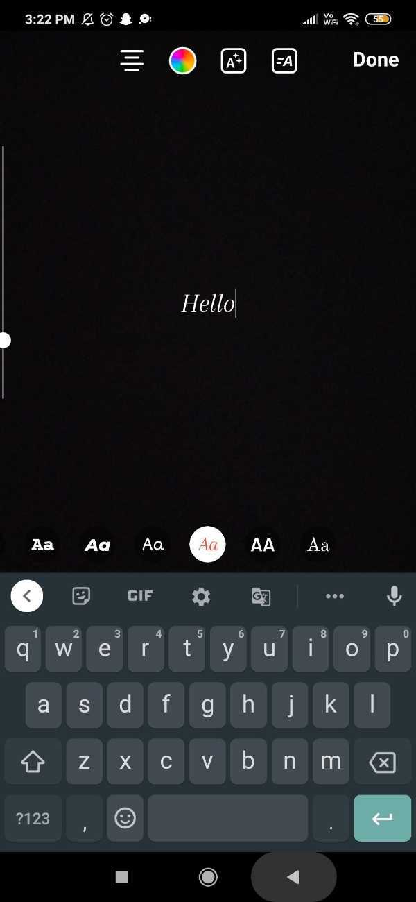 How To Change Font On Instagram Story