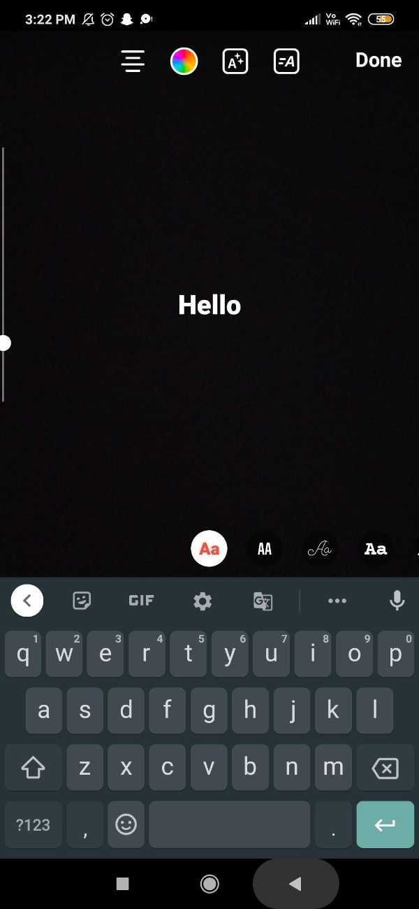 How To Change Font On Instagram Story