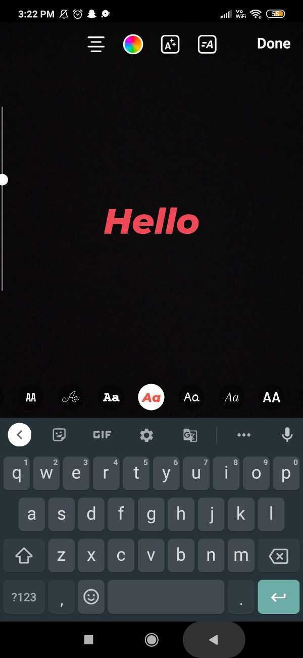 How To Change Font On Instagram Story