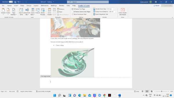 How To Change Header In Word For Different Pages