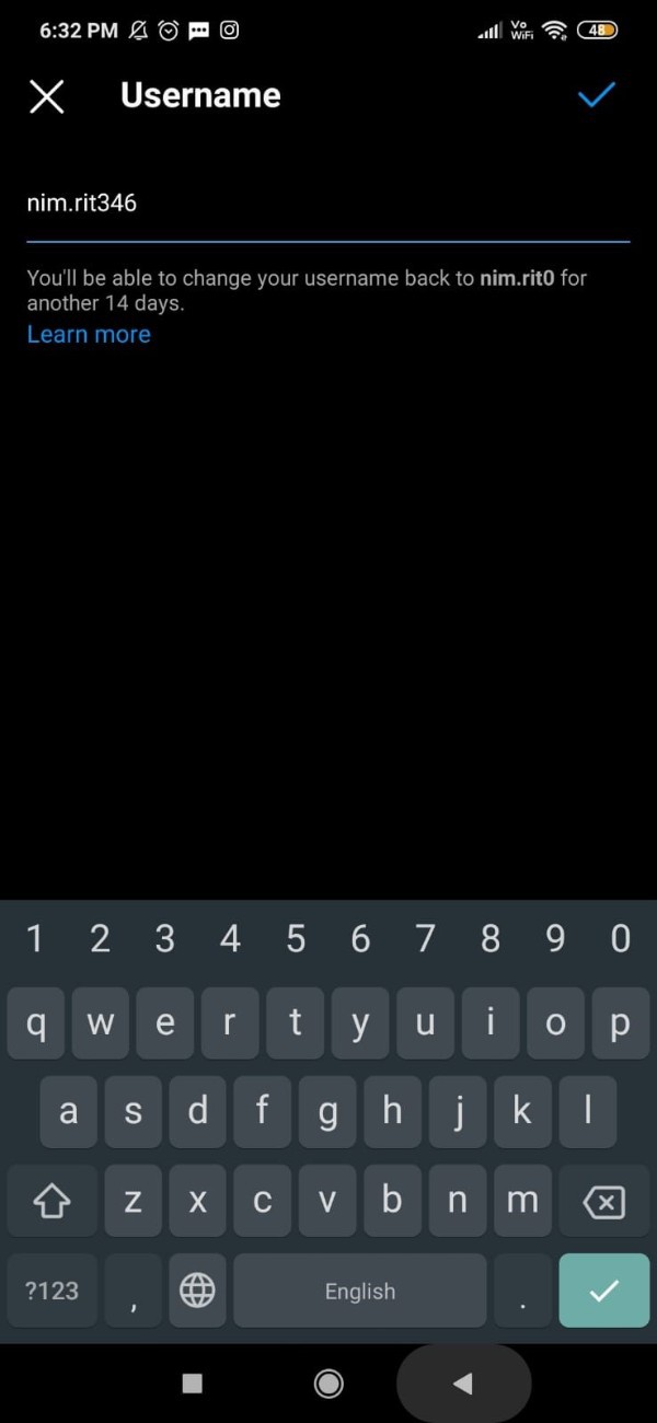 How To Change Instagram Name