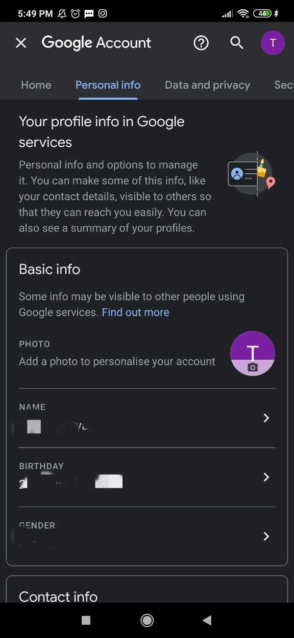 How To Change Mobile Number In Gmail Account In Android