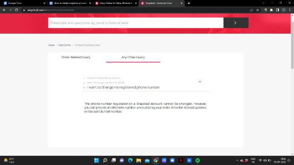 How To Change Mobile Number In Snapdeal