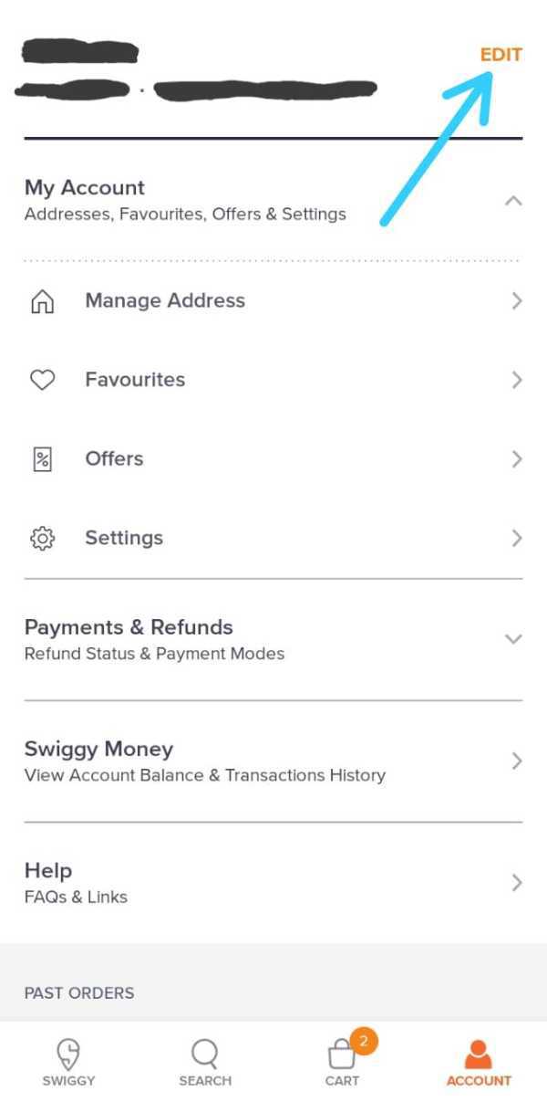 How To Change Mobile Number In Swiggy