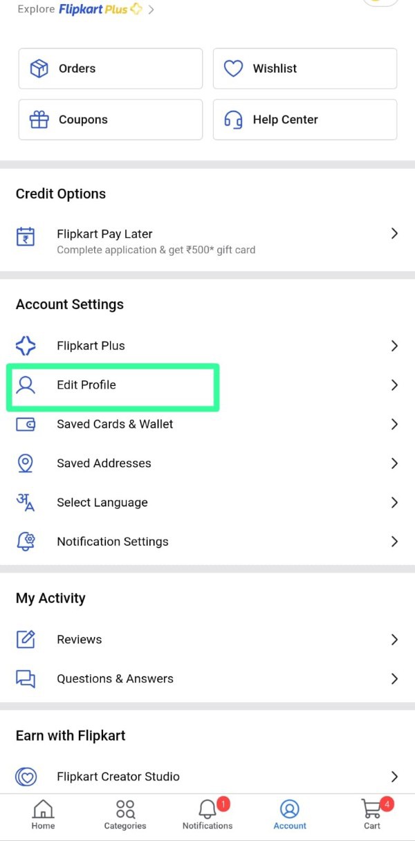 How To Change Mobile Number On Flipkart