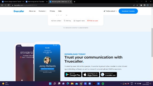 How To Change Name In Truecaller In Computer