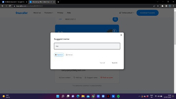 How To Change Name In Truecaller In Computer